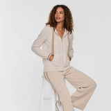 Cashmere Project Varsity Zip Hoodie