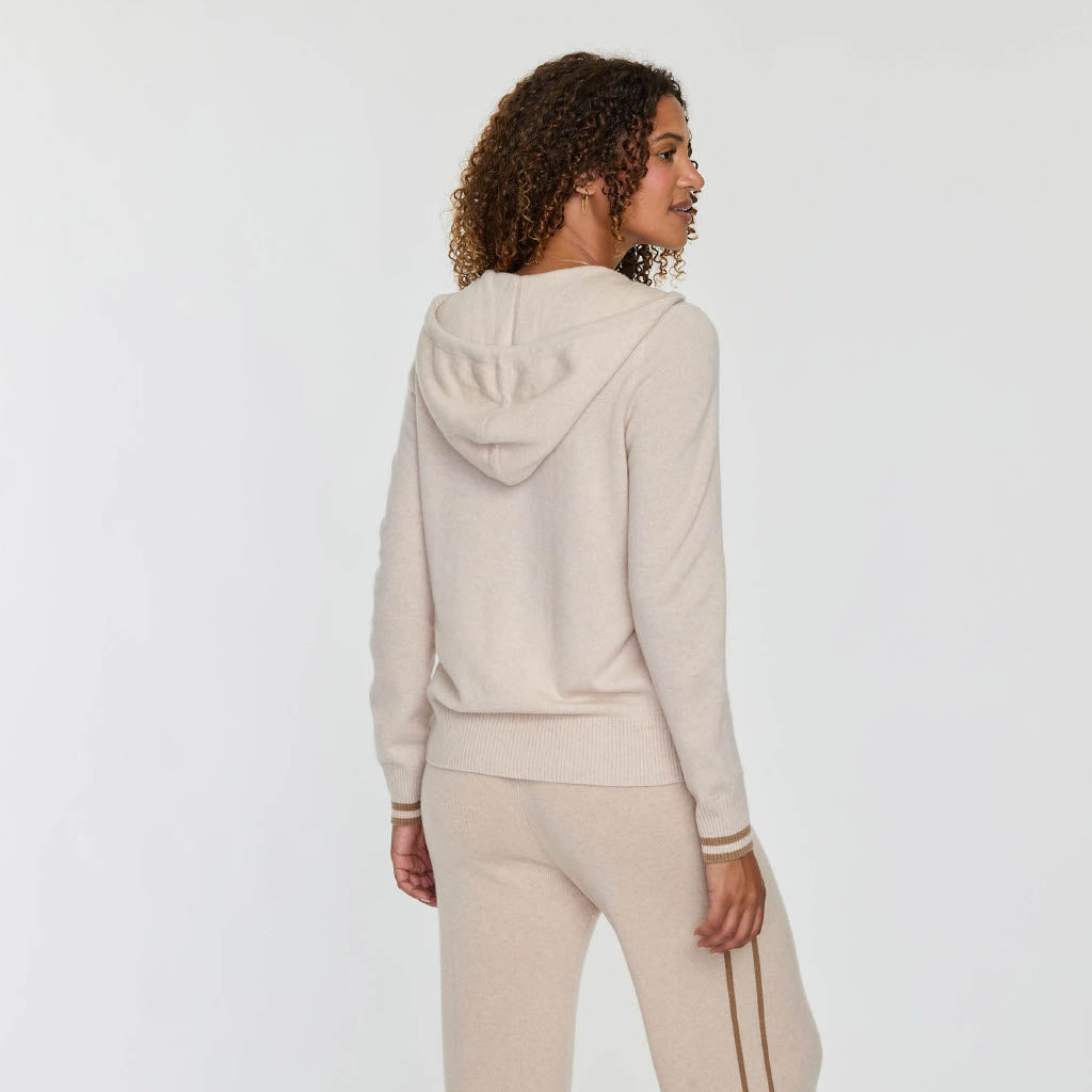 Cashmere Project Varsity Zip Hoodie