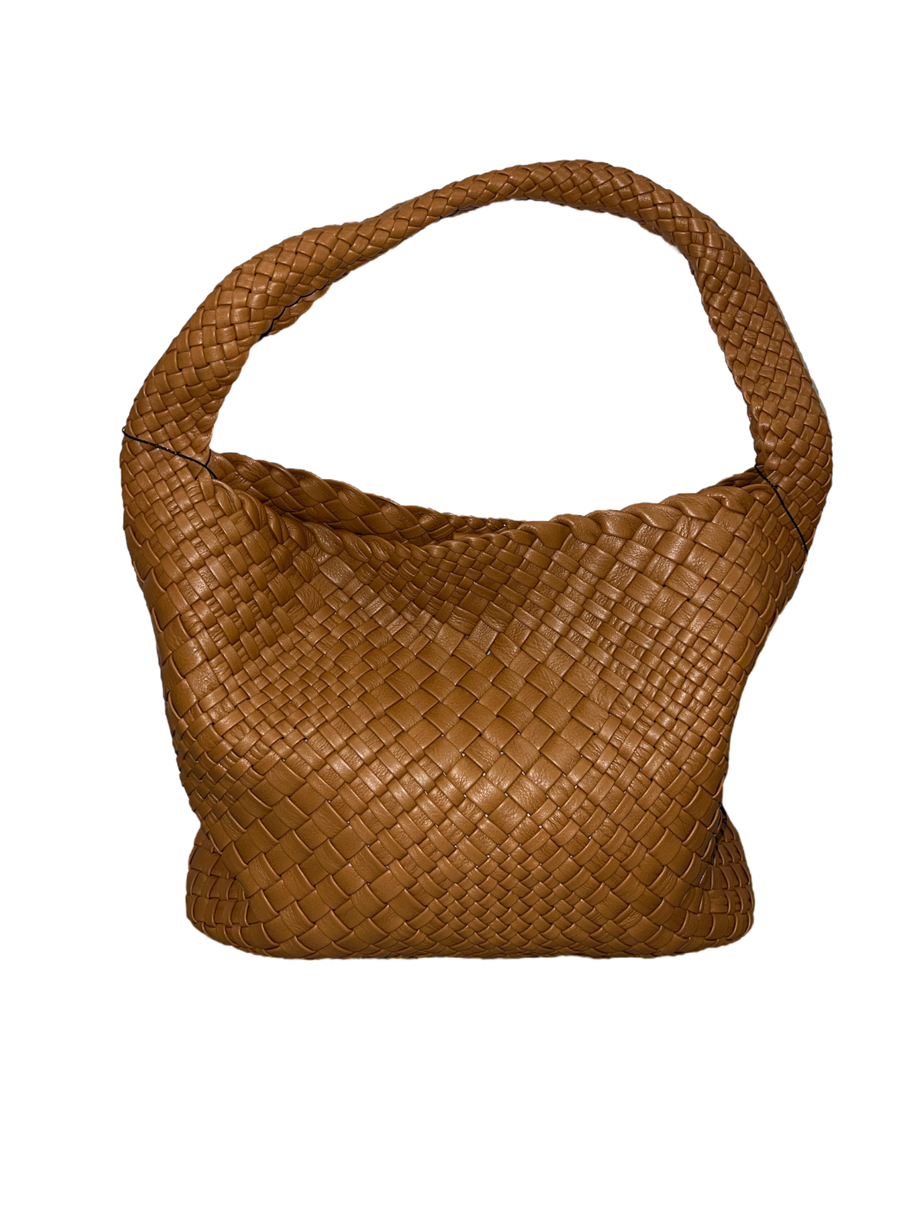 Italian Leather Medium Handwoven Bag