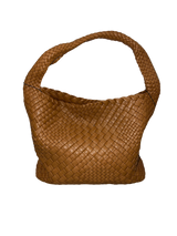 Ghilbi Italian Leather Medium Handwoven Bag