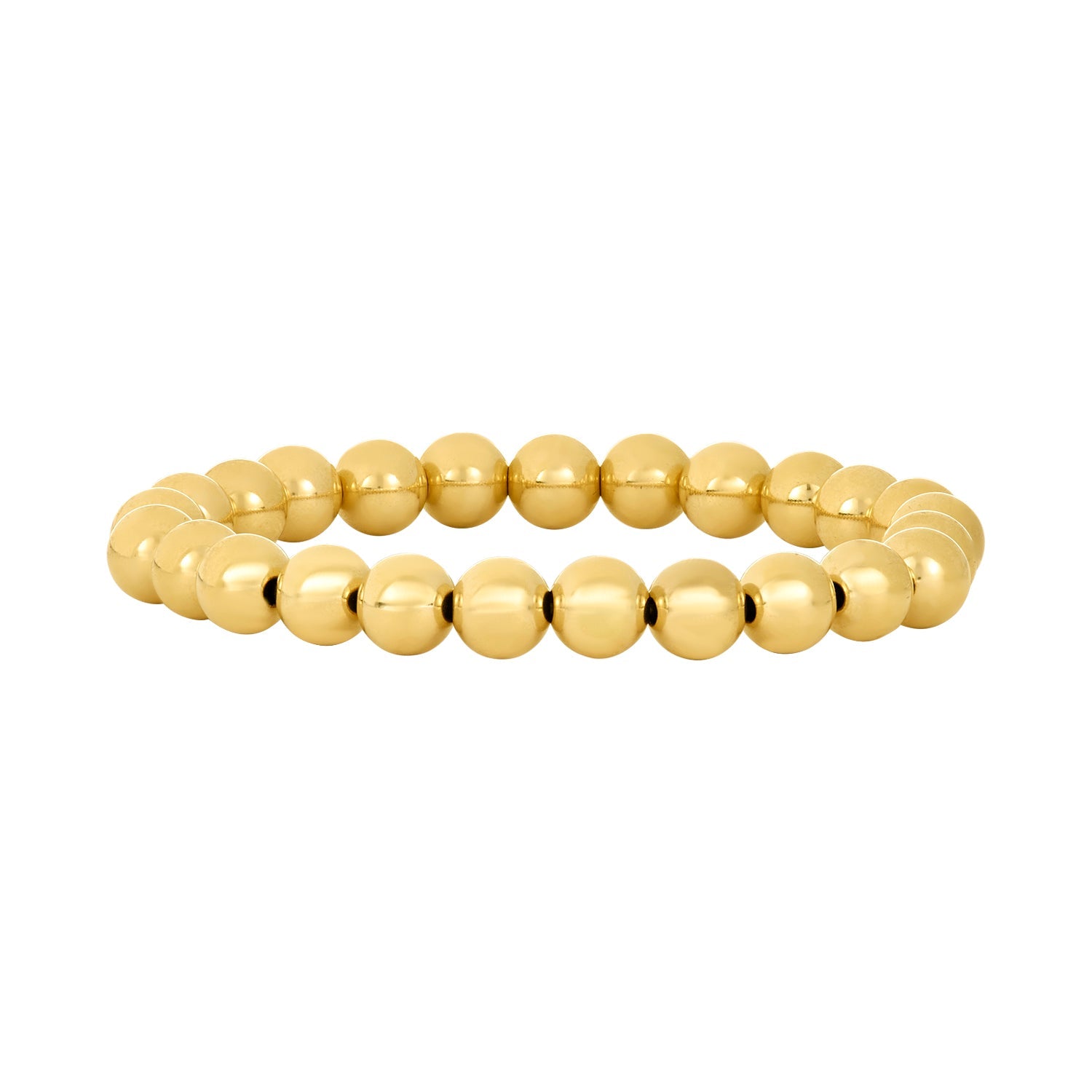 Karen Lazar Design 7mm Signature Bracelet in Yellow Gold