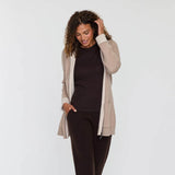 Cashmere Project Hooded Zip Car Coat