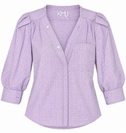 KMJ Bon Voyage Puff Sleeve Shirt