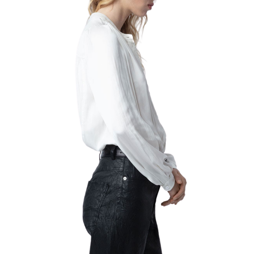 Zadig & Voltaire TChin Satin Top