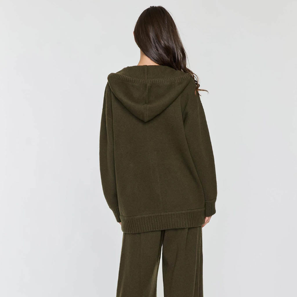 Cashmere Project Luxe Long Zip Hoodie