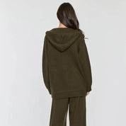 Cashmere Project Luxe Long Zip Hoodie