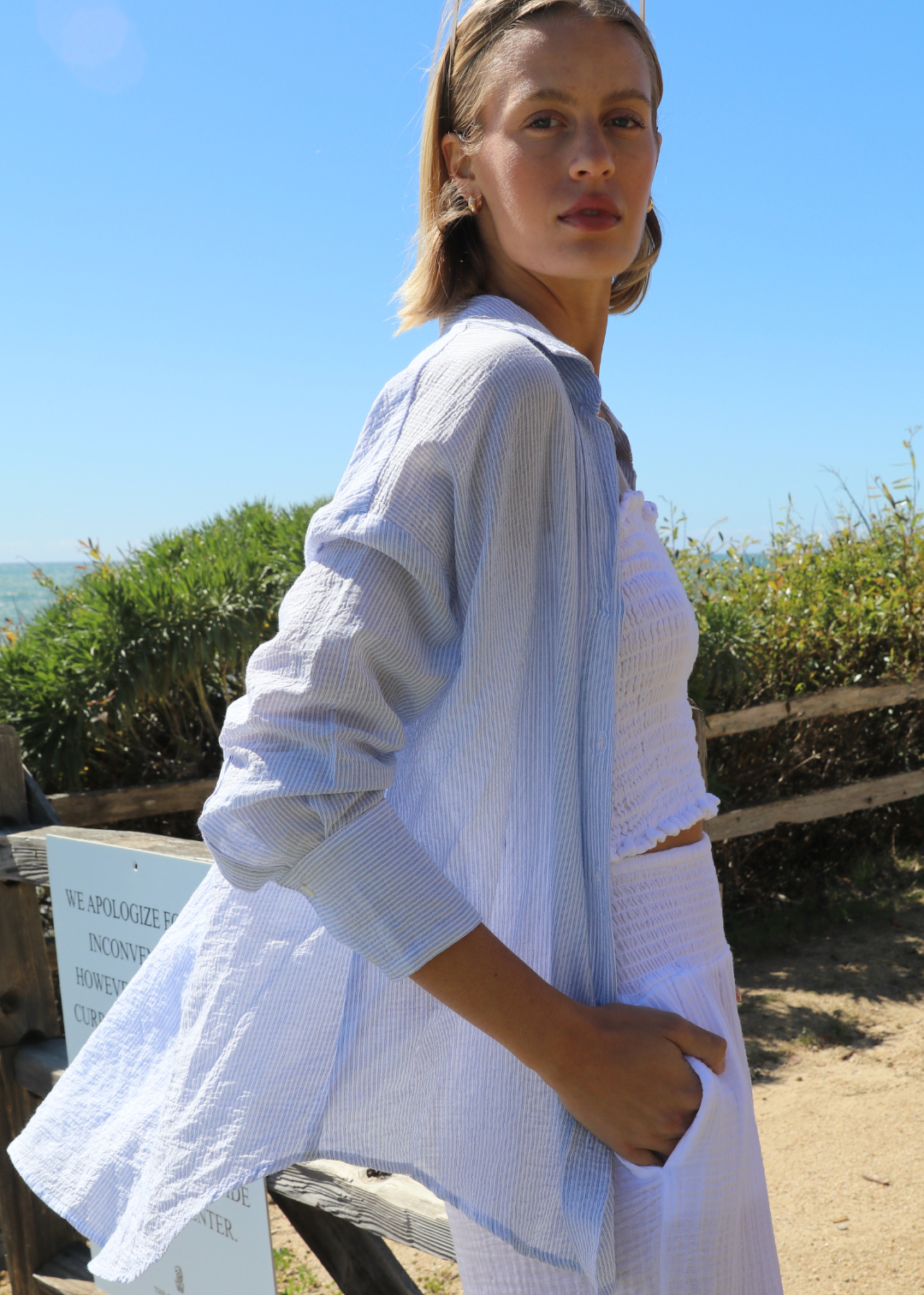 Felicite Drop Shoulder Shirt
