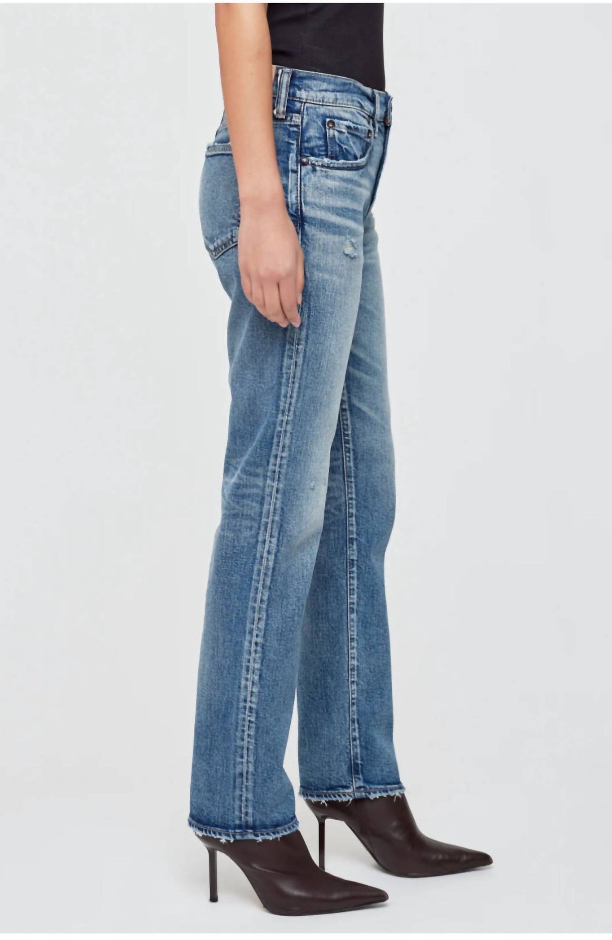 Moussy Vintage Linden Slim Straight Jean