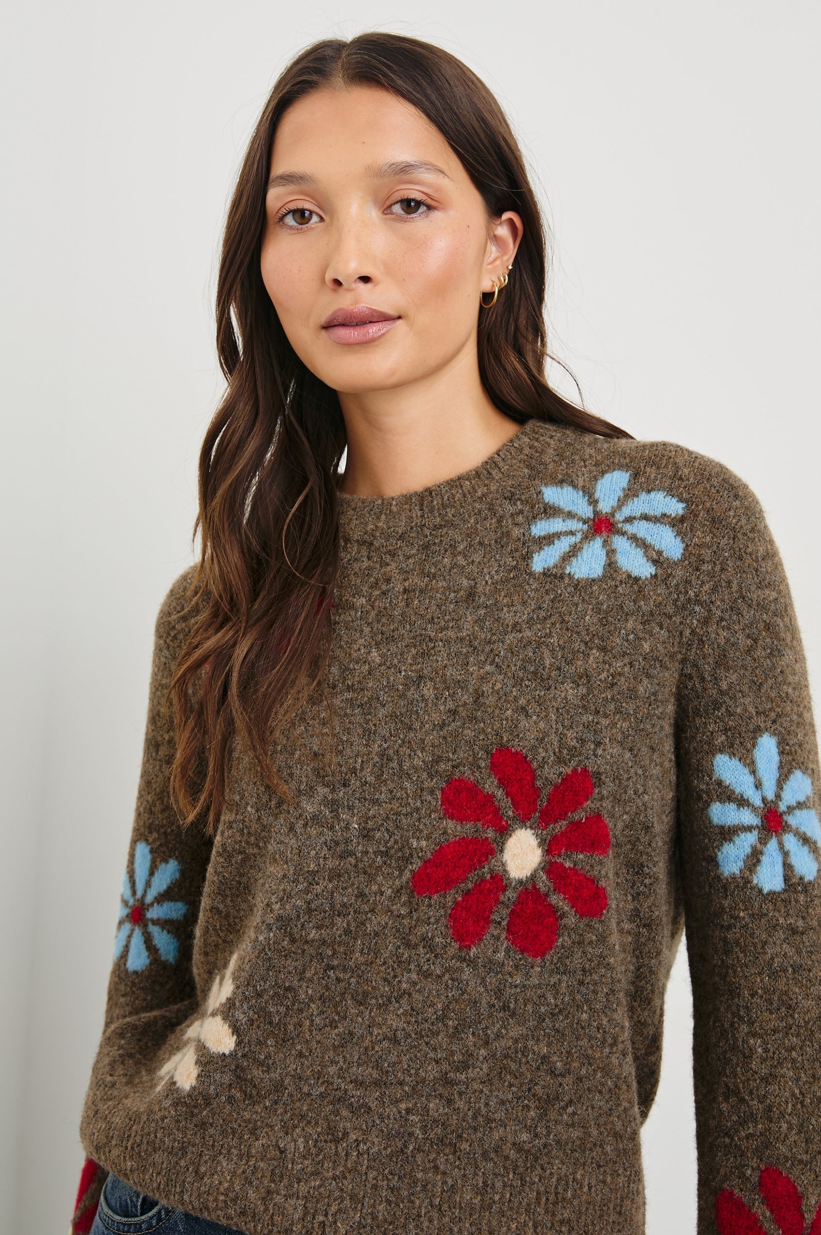 Rails Anise Sweater in Winter Floral