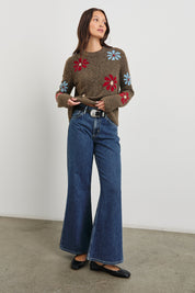 Rails Anise Sweater in Winter Floral