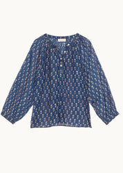 M.A.B.E. Ari Print Long Sleeve Top