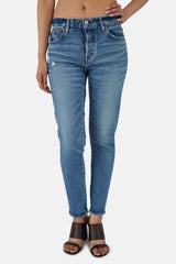 Moussy Avenal Tapered Mid Rise Jean