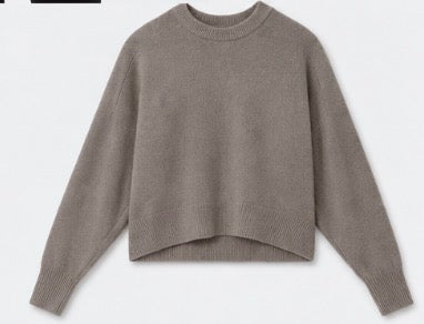White + Warren Cashmere Blend Luxe Fringe Crew