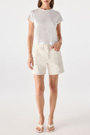 AMO Billie Shorts in Bone