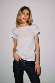 Catherine Gee S/S Bisou Cotton Tee Shirt