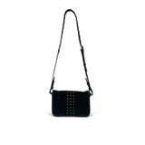 Kempton Black Suede Stud Mia Bag