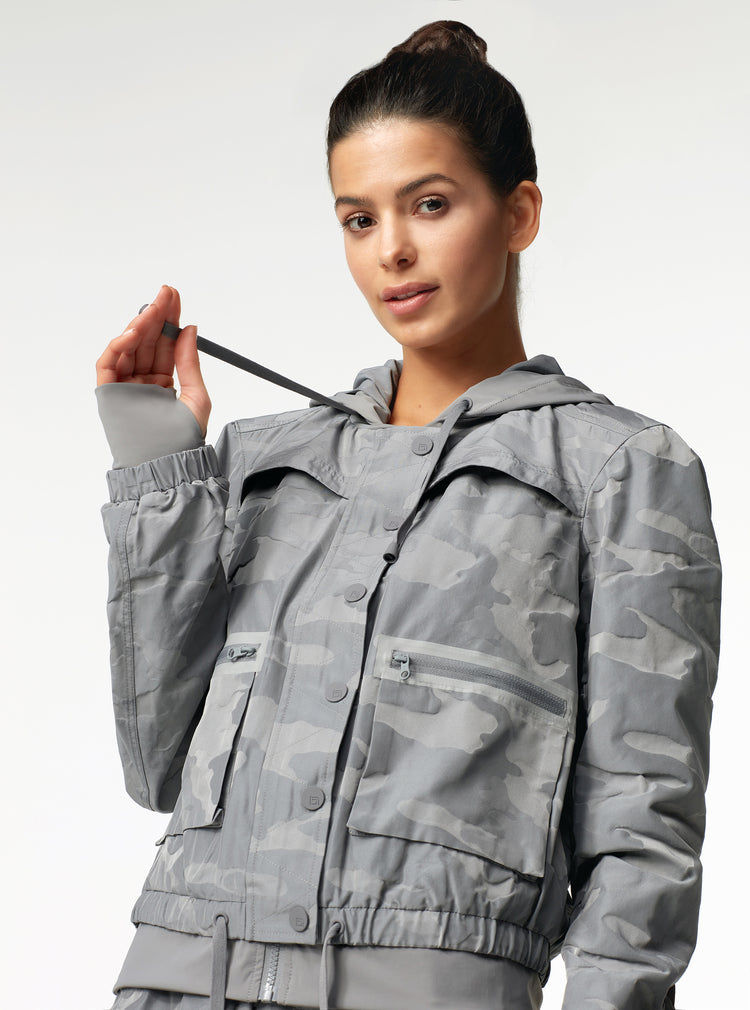 Blanc Noir Camo SkyFall Aviator Jacket FabFindsbySarah