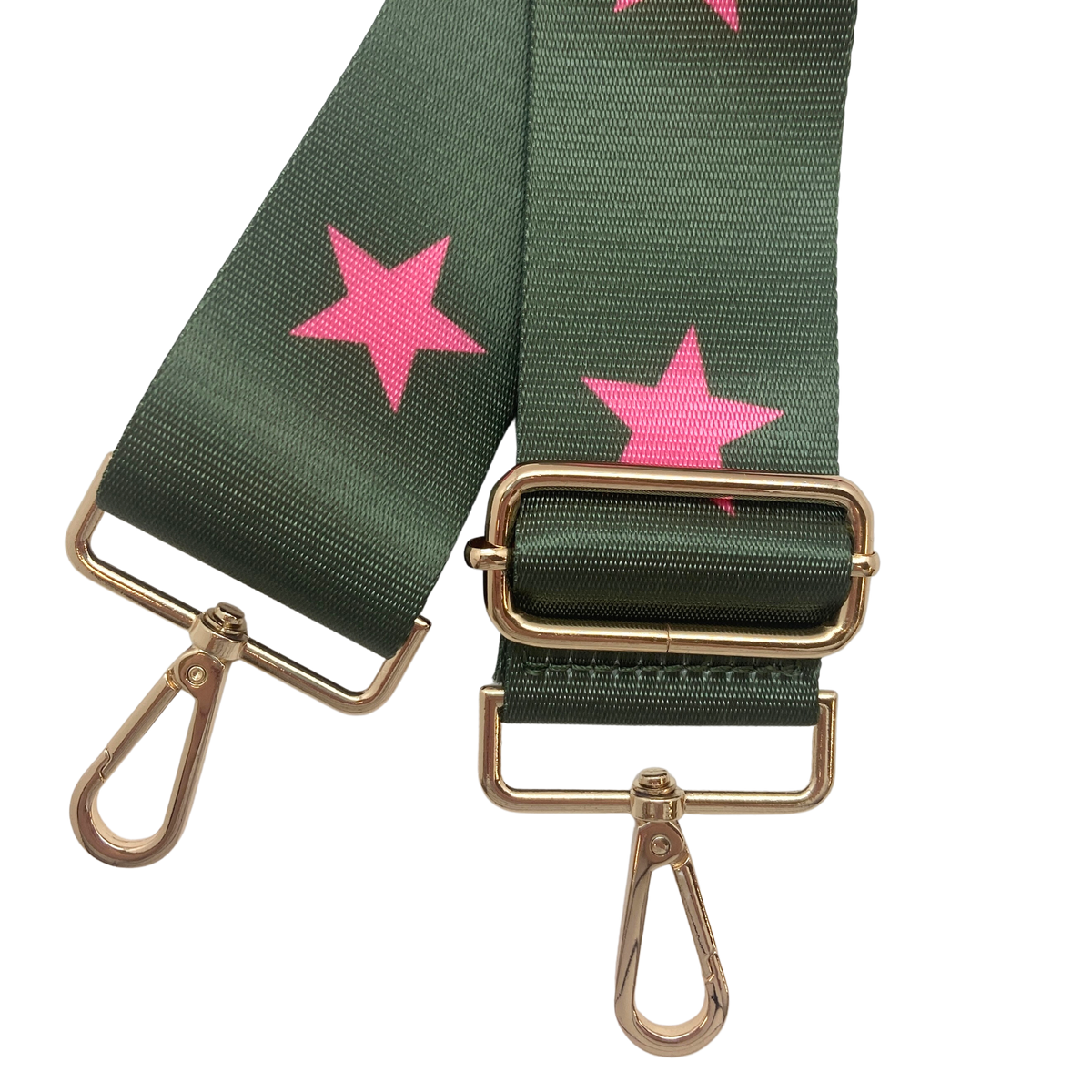 Canvas Bag Strap in Barbie