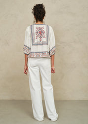 M.A.B.E. Calista Embroidered Jacket