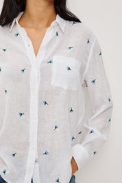 Rails Charli Shirt in Bluebell Carnations