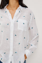 Rails Charli Shirt in Bluebell Carnations
