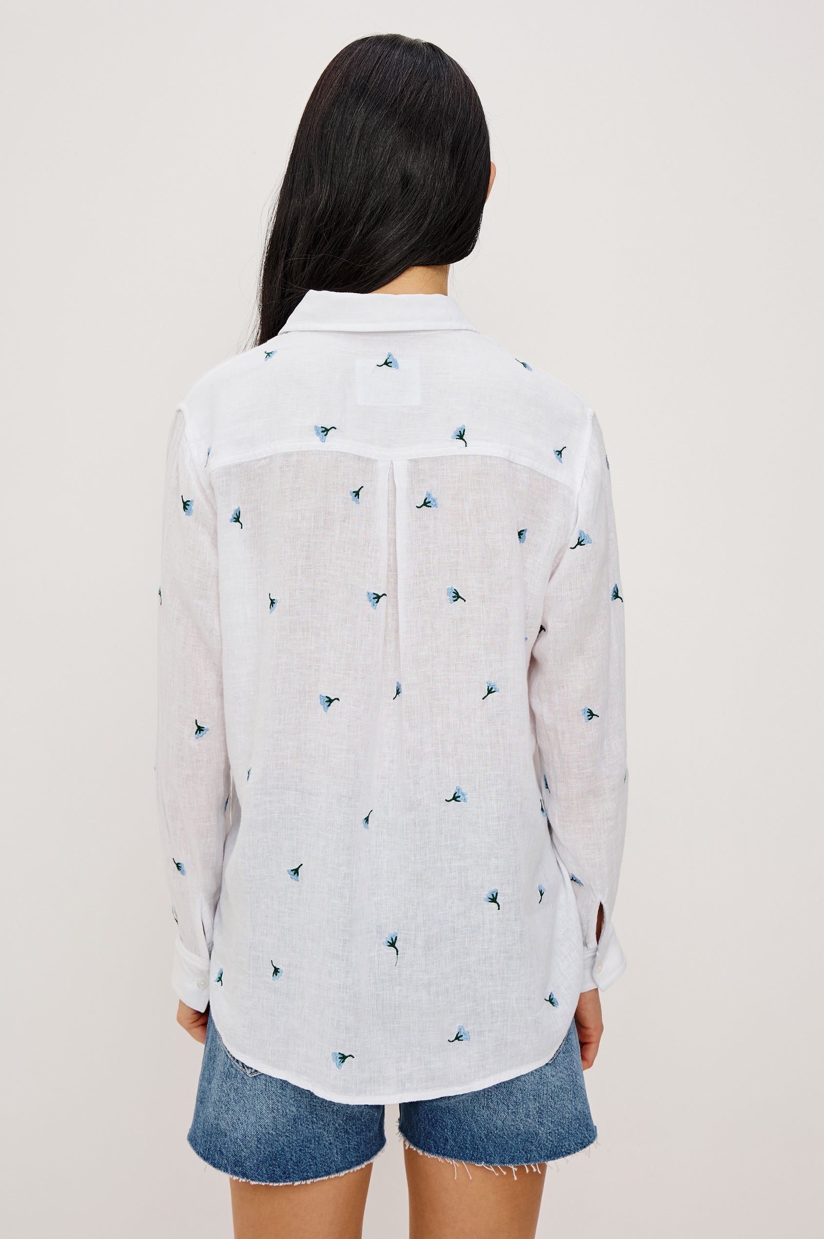 Rails Charli Shirt in Bluebell Carnations