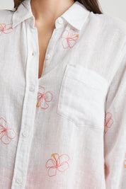 Rails Charli Shirt in Hibiscus