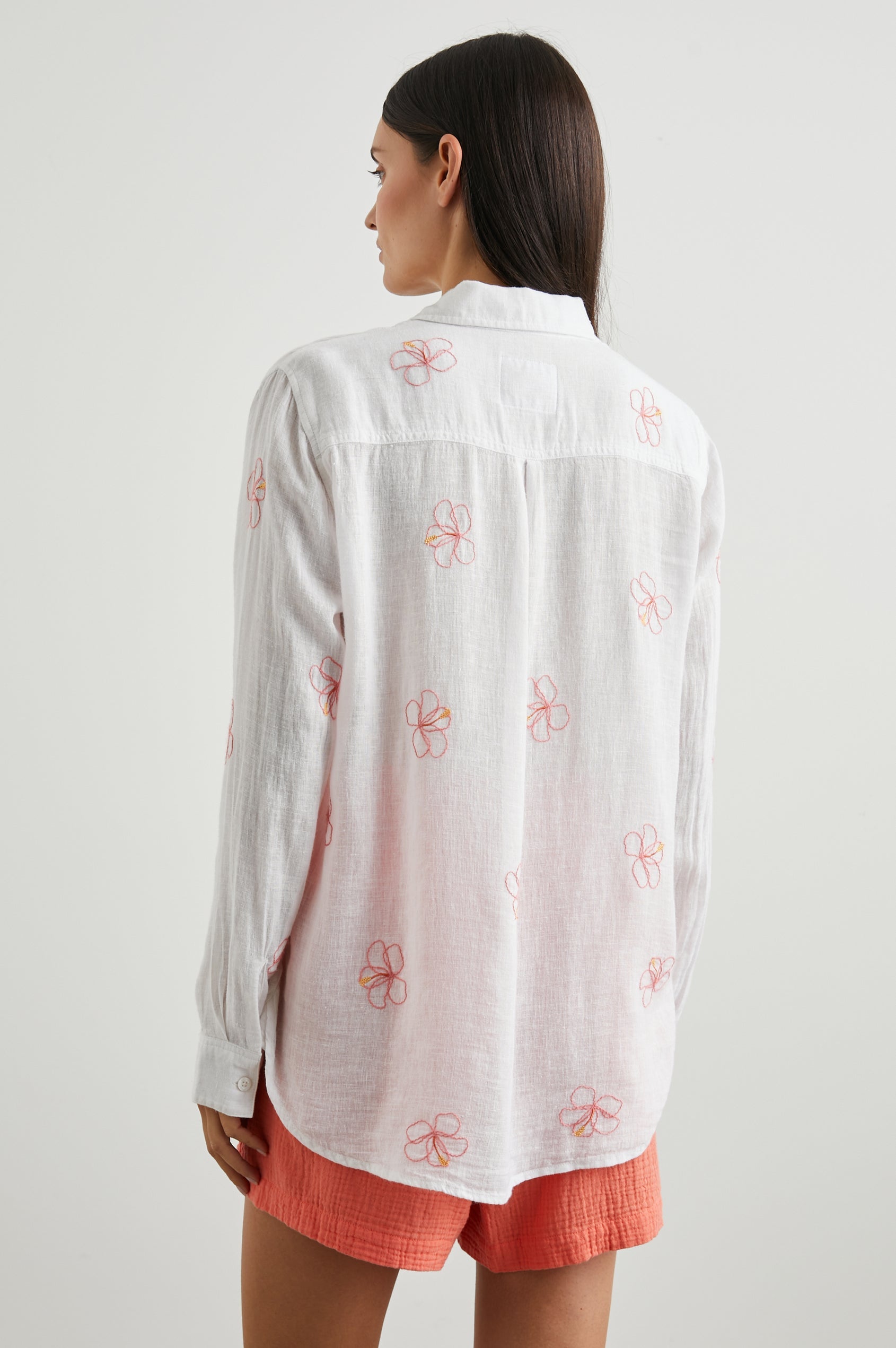 Rails Charli Shirt in Hibiscus