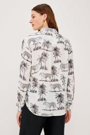 Rails Charli Shirt in Ivory Bengal