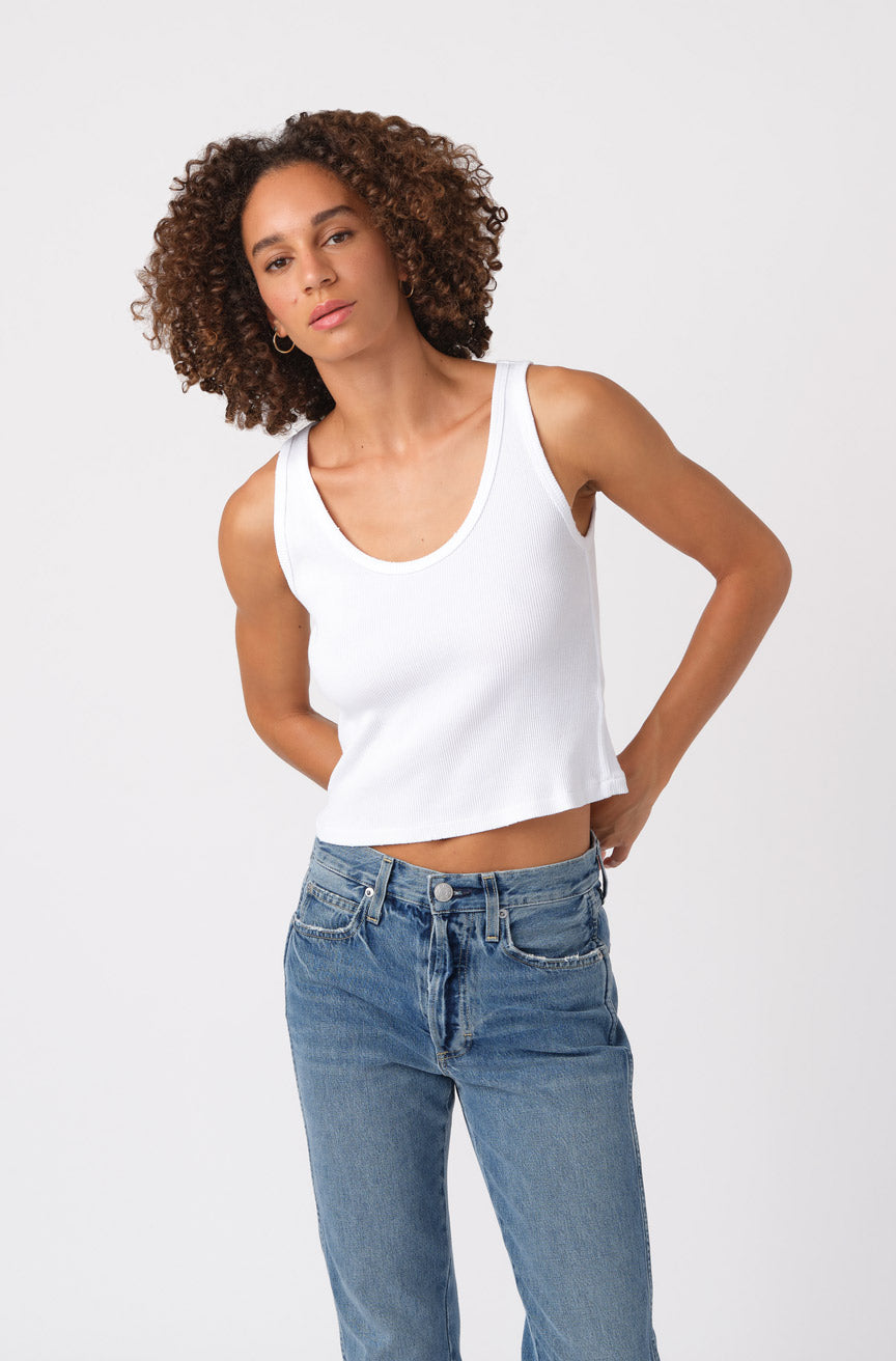 AMO Crop Rib Tank