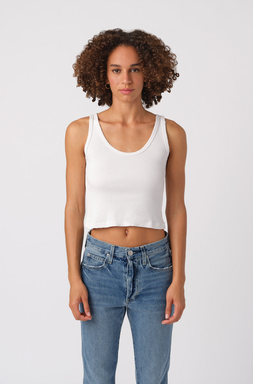 AMO Crop Rib Tank