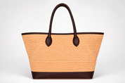 FFBS Large Woven Straw Tote