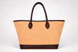 FFBS Large Woven Straw Tote
