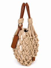 FFBS Braided Rope Bucket Bag