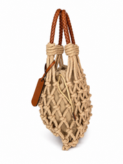 FFBS Braided Rope Bucket Bag