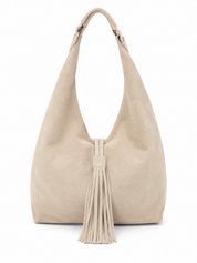 Italian Suede Willow Hobo