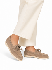 Fab Finds By Sarah Suede Coastal Boat Shoe