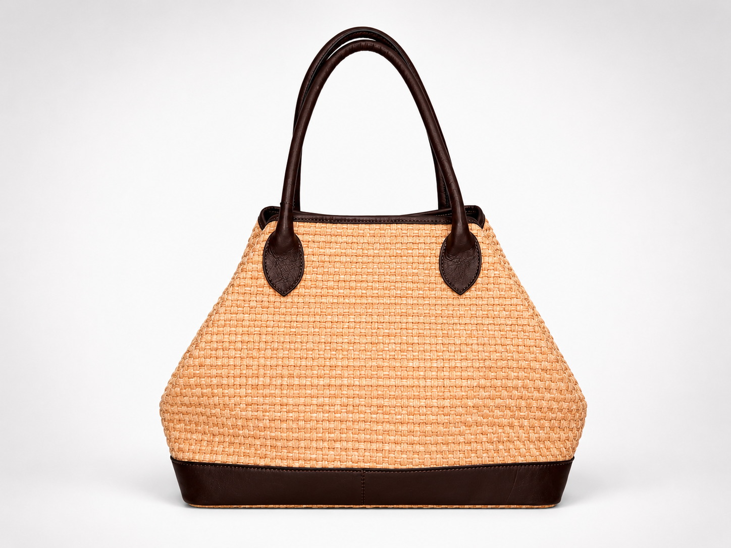 FFBS Large Woven Straw Tote