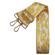 Canvas Bag Strap in Cheetah