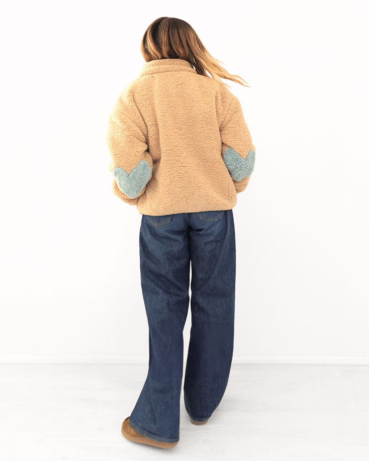 Kerri Rosenthal Coze Magoze Jacket in Teddy Brown