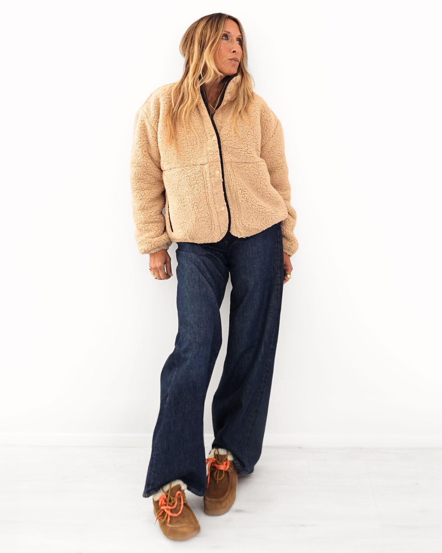 Kerri Rosenthal Coze Magoze Jacket in Teddy Brown