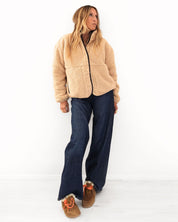 Kerri Rosenthal Coze Magoze Jacket in Teddy Brown