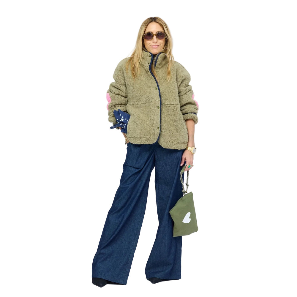 Kerri Rosenthal Coze Magoze Jacket in Army Green
