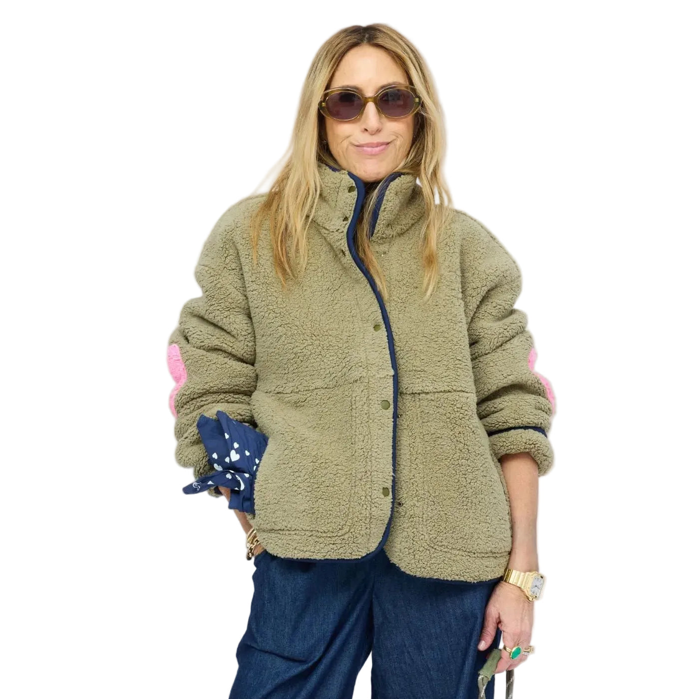 Kerri Rosenthal Coze Magoze Jacket in Army Green