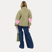 Kerri Rosenthal Coze Magoze Jacket in Army Green
