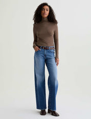 AG Adria Low-Rise Wide Leg Jean