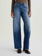 AG Adria Low-Rise Wide Leg Jean