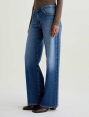 AG Adria Low-Rise Wide Leg Jean