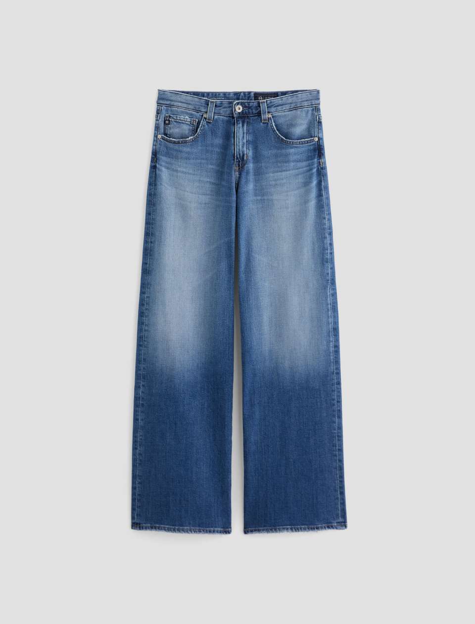 AG Adria Low-Rise Wide Leg Jean