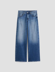 AG Adria Low-Rise Wide Leg Jean